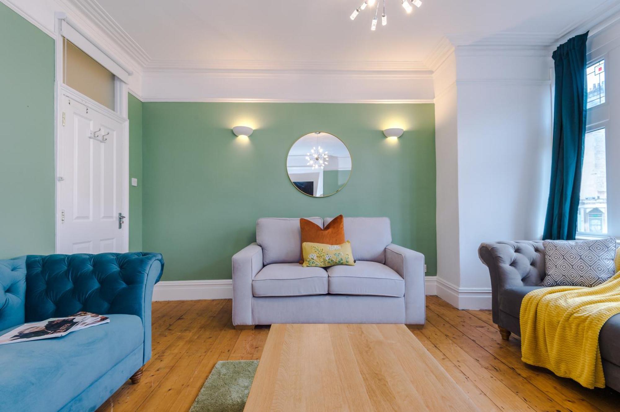 Incredible - Five Bedroom - 7 Actual Beds - 6 Bathroom House By Purestay - Central Bath With Parking Eksteriør bilde