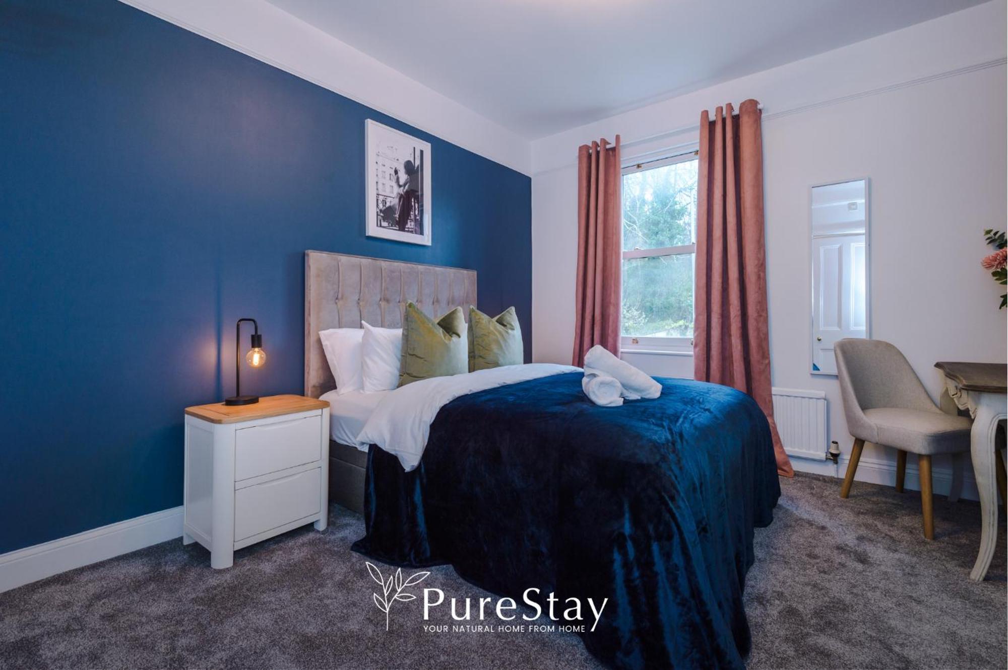 Incredible - Five Bedroom - 7 Actual Beds - 6 Bathroom House By Purestay - Central Bath With Parking Eksteriør bilde